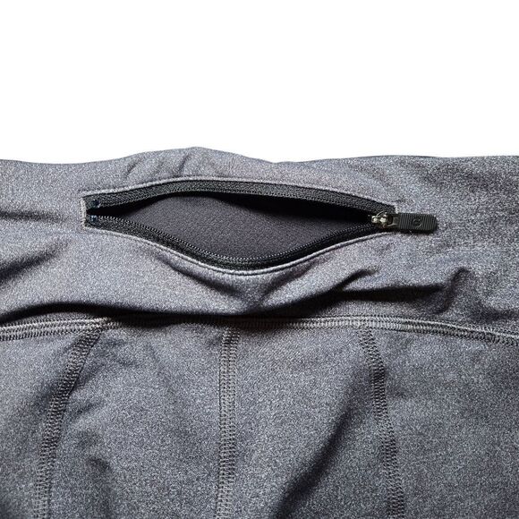 Lululemon Pace Rival Crop 22" - Heathered Black - Picture 9 of 12